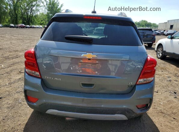 KL7CJPSB8KB895159 2019 CHEVROLET TRAX Gray Widok z tyłu