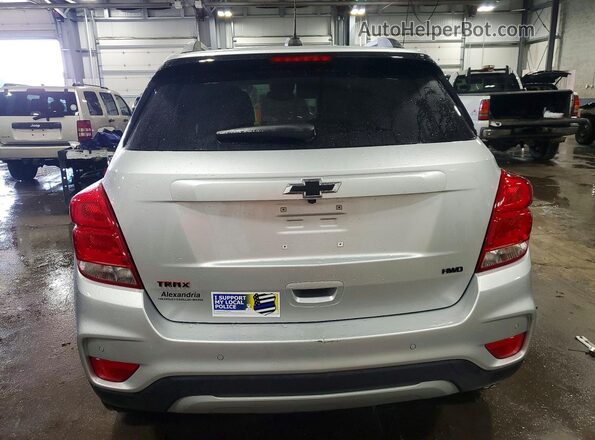 KL7CJPSB8MB345561 2021 CHEVROLET TRAX Silver Հետևի տեսք