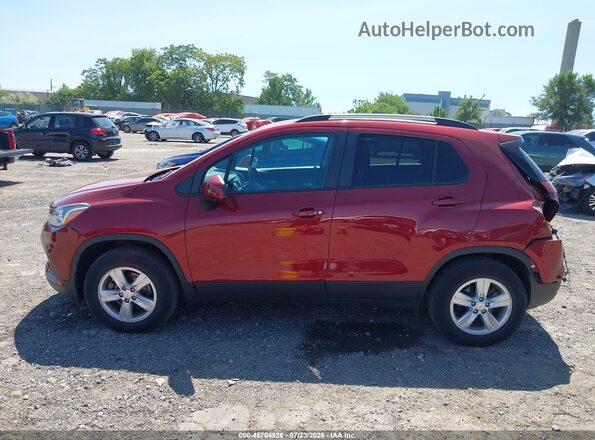 KL7CJPSB8MB357077 2021 CHEVROLET TRAX Red Vista interior de 360 grados