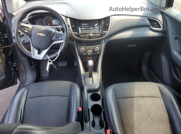 KL7CJPSB9HB203855 2017 CHEVROLET TRAX Charcoal წინა პანელის ხედი