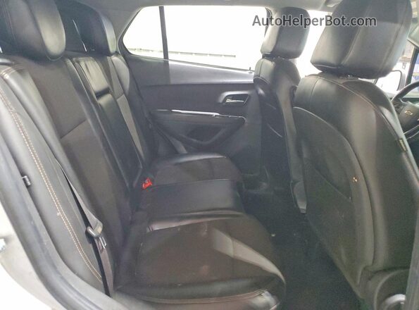 KL7CJPSB9KB753015 2019 CHEVROLET TRAX Silver Вид задньої частини салону