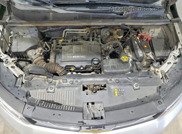 KL7CJPSB9KB753015 2019 CHEVROLET TRAX Silver Вид підкапотного простору