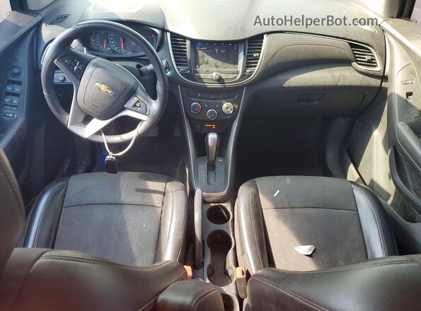 KL7CJPSB9KB753015 2019 CHEVROLET TRAX Silver Вид панелі приладів
