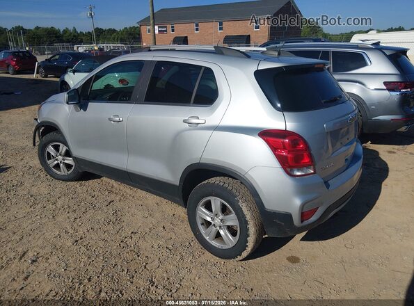 KL7CJPSB9LB322997 2020 CHEVROLET TRAX Silver Trasero izquierdo