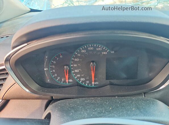 KL7CJPSB9LB343235 2020 CHEVROLET TRAX Brown Սարքավորումների վահանակի տեսք