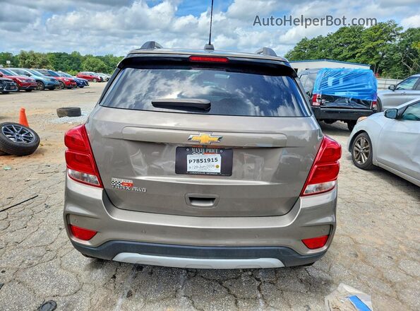 KL7CJPSB9MB349506 2021 CHEVROLET TRAX Коричневый Вид сзади