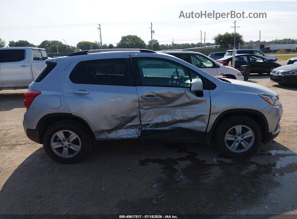 KL7CJPSM0MB365336 2021 CHEVROLET TRAX Silver Vista interior trasera