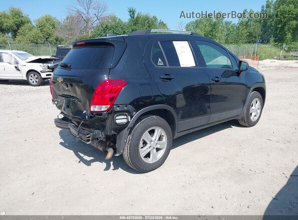 KL7CJPSM0MB365532 2021 CHEVROLET TRAX Black Tył prawy