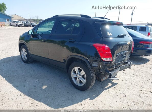 KL7CJPSM0MB365532 2021 CHEVROLET TRAX Black Tył lewy