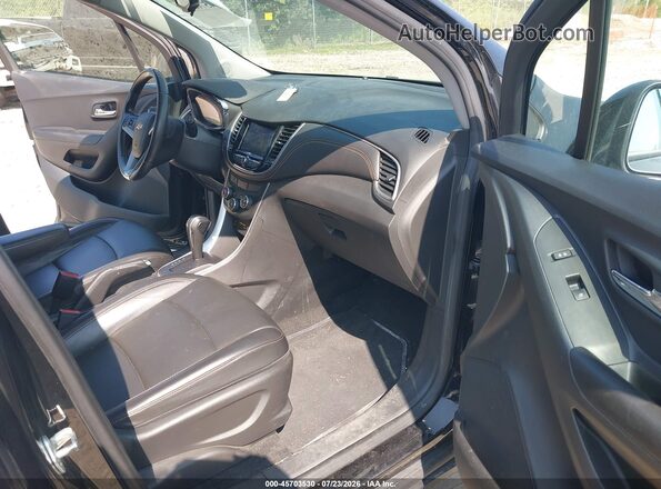 KL7CJPSM0MB365532 2021 CHEVROLET TRAX Black Widok wnętrza z przodu