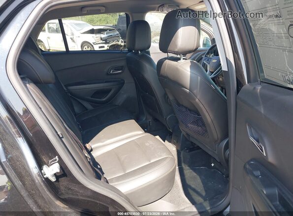 KL7CJPSM0MB365532 2021 CHEVROLET TRAX Black Widok naklejki z numerem VIN