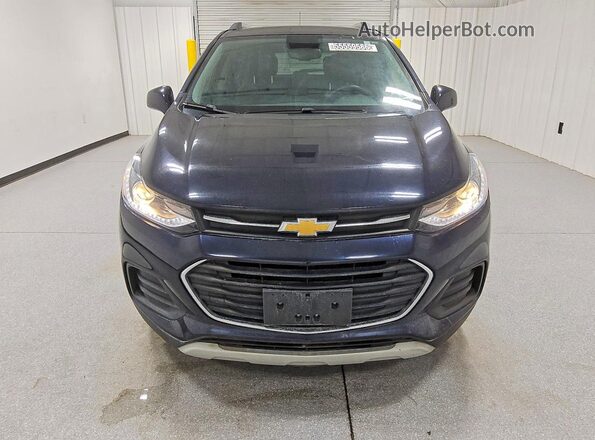 KL7CJPSM0MB371895 2021 CHEVROLET TRAX Blue Вид спереду