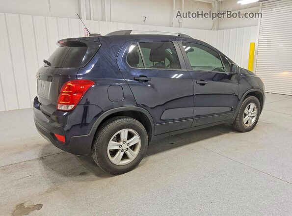 KL7CJPSM0MB371895 2021 CHEVROLET TRAX Blue Задня права чверть