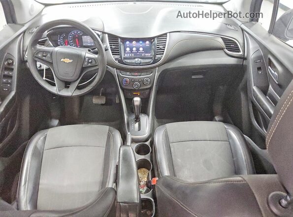 KL7CJPSM0MB371895 2021 CHEVROLET TRAX Blue Вид панелі приладів