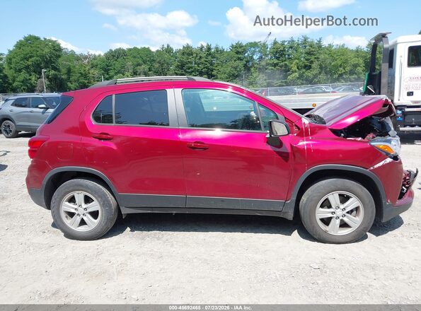 KL7CJPSM1NB528772 2022 CHEVROLET TRAX Red Instrument cluster view