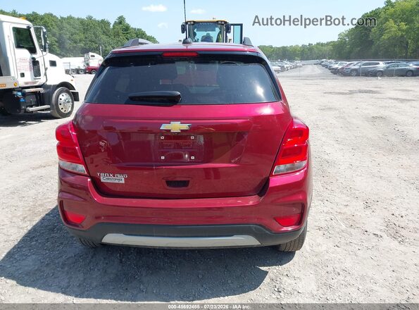 KL7CJPSM1NB528772 2022 CHEVROLET TRAX Red 