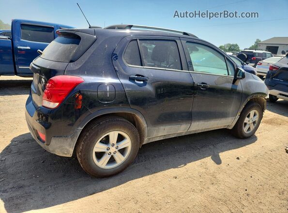 KL7CJPSM1NB529839 2022 CHEVROLET TRAX Blue Tył prawy