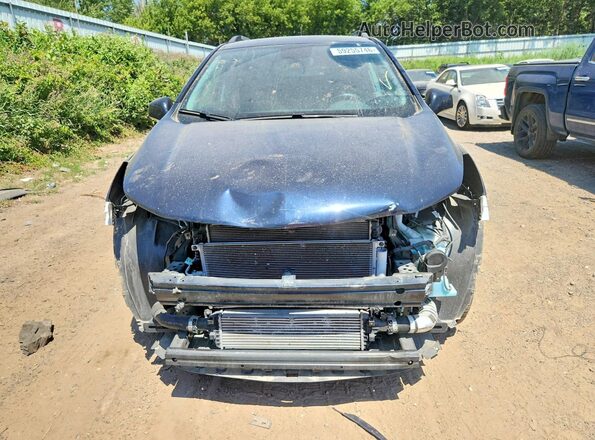 KL7CJPSM1NB529839 2022 CHEVROLET TRAX Blue Widok z przodu
