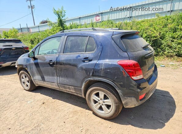 KL7CJPSM1NB529839 2022 CHEVROLET TRAX Blue Tył lewy