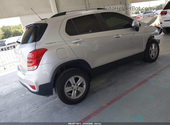 KL7CJPSM1NB567913 2022 CHEVROLET TRAX Серебряный Задняя правая четверть