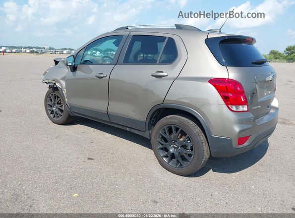 KL7CJPSM2NB502861 2022 CHEVROLET TRAX Бежевый Задняя левая четверть