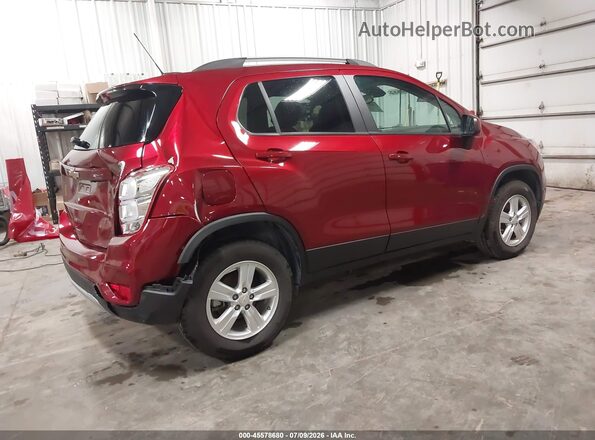 KL7CJPSM2NB531762 2022 CHEVROLET TRAX Красный Задняя правая четверть