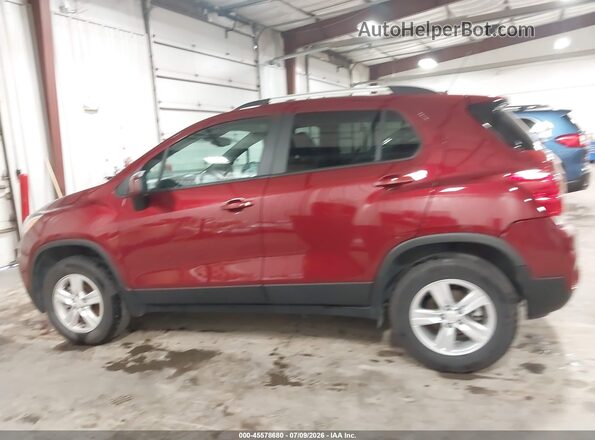 KL7CJPSM2NB531762 2022 CHEVROLET TRAX Красный Панорамный вид салона 360°