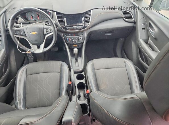 KL7CJPSM2NB538193 2022 CHEVROLET TRAX Black Widok deski rozdzielczej