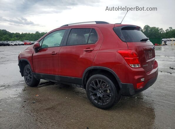 KL7CJPSM4MB372564 2021 CHEVROLET TRAX Red Trasero izquierdo