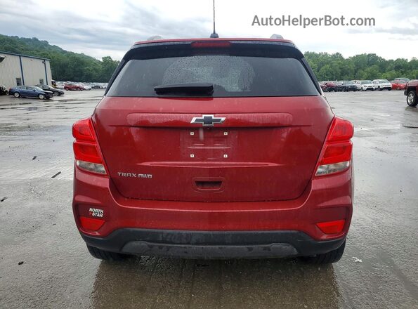 KL7CJPSM4MB372564 2021 CHEVROLET TRAX Red Vista trasera