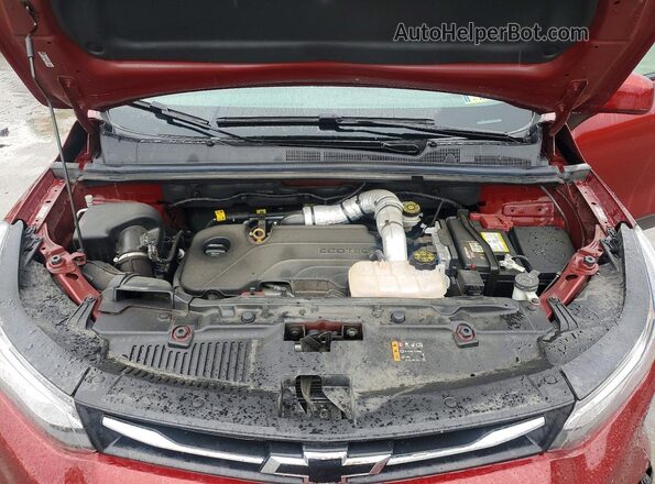 KL7CJPSM4MB372564 2021 CHEVROLET TRAX Red Vista del compartimento del motor