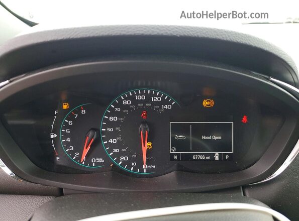 KL7CJPSM4NB557909 2022 CHEVROLET TRAX Black Widok zestawu wskaźników