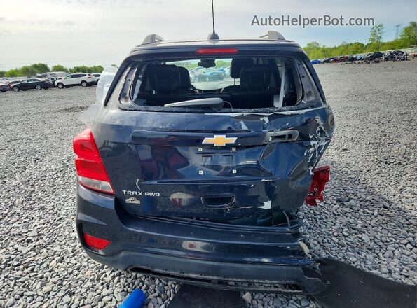 KL7CJPSM4NB558199 2022 CHEVROLET TRAX Blue Widok z tyłu