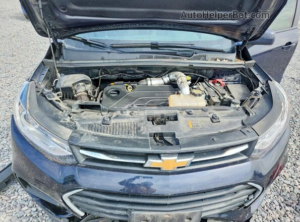 KL7CJPSM4NB558199 2022 CHEVROLET TRAX Blue Widok wnętrza z tyłu
