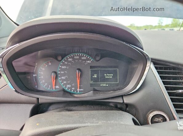 KL7CJPSM4NB558199 2022 CHEVROLET TRAX Blue Widok zestawu wskaźników