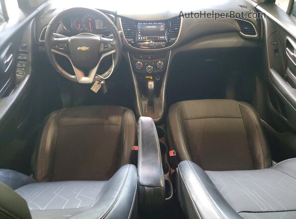 KL7CJPSM5NB565467 2022 CHEVROLET TRAX Blue Вид панелі приладів