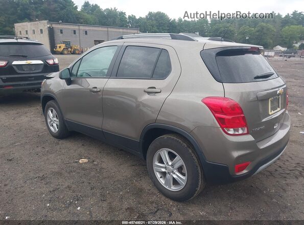 KL7CJPSM5NB567588 2022 CHEVROLET TRAX Коричневый Задняя левая четверть