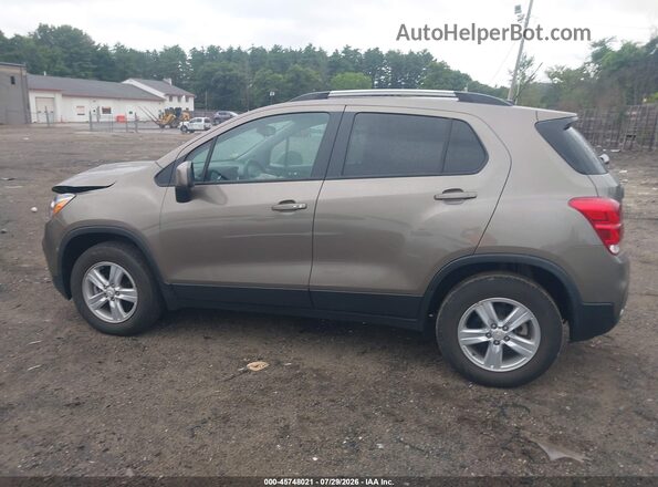 KL7CJPSM5NB567588 2022 CHEVROLET TRAX Коричневый Панорамный вид салона 360°