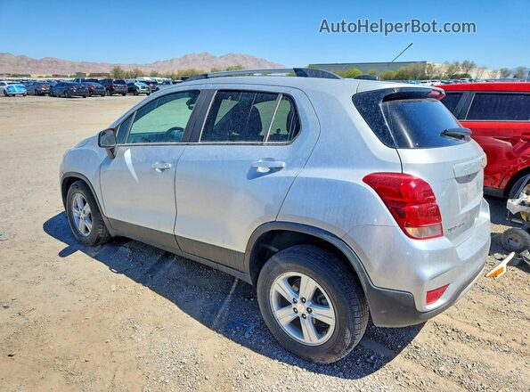 KL7CJPSM8MB374334 2021 CHEVROLET TRAX Silver Trasero izquierdo