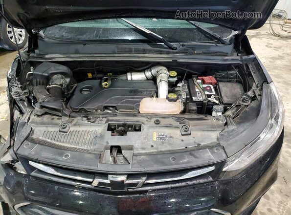 KL7CJPSM8NB535296 2022 CHEVROLET TRAX Черный Вид подкапотного пространства