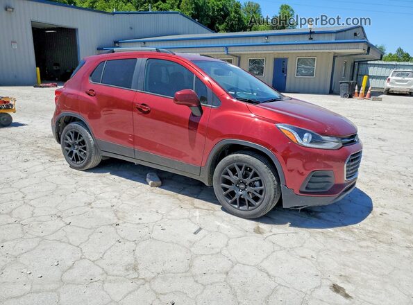 KL7CJPSM9NB551541 2022 CHEVROLET TRAX Maroon Przód prawy