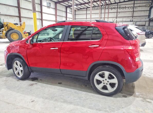 KL7CJRSB1GB623801 2016 CHEVROLET TRAX Red Tył lewy