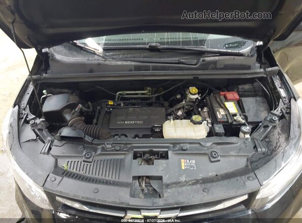KL7CJRSB1JB645854 2018 CHEVROLET TRAX Черный Вид сзади
