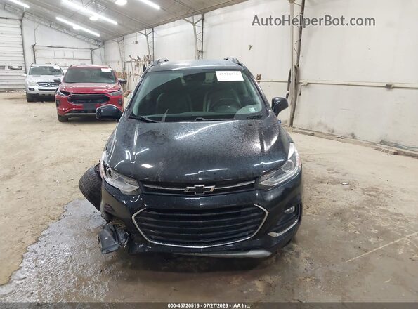 KL7CJRSB1JB645854 2018 CHEVROLET TRAX Черный Вид щитка приборов