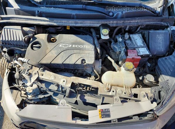 KL8CA6SA3HC824998 2017 CHEVROLET SPARK Серый Вид подкапотного пространства