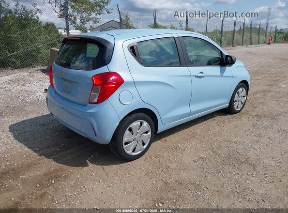 KL8CA6SA5GC593245 2016 CHEVROLET SPARK Light Blue უკანა მარჯვენა