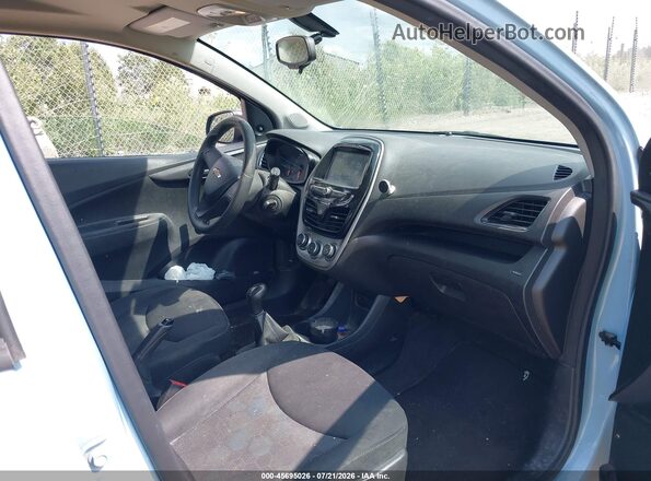 KL8CA6SA5GC593245 2016 CHEVROLET SPARK Light Blue წინა სალონის ხედი