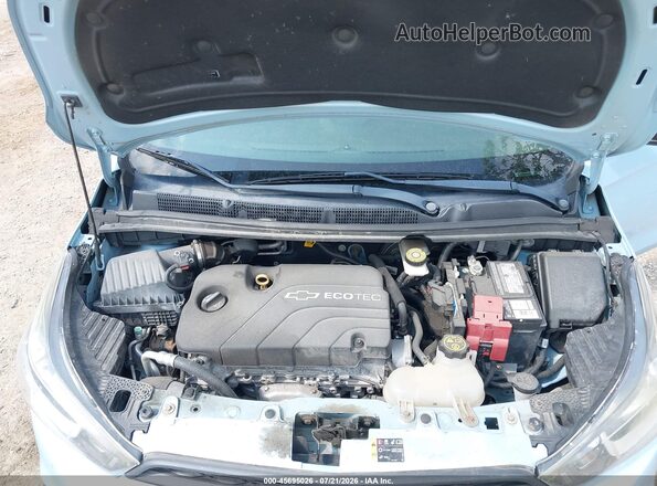 KL8CA6SA5GC593245 2016 CHEVROLET SPARK Light Blue უკანა ხედი