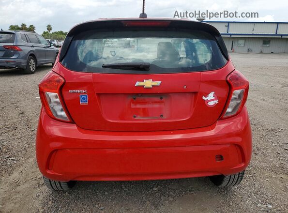 KL8CA6SA5JC479897 2018 CHEVROLET SPARK Red Vista trasera