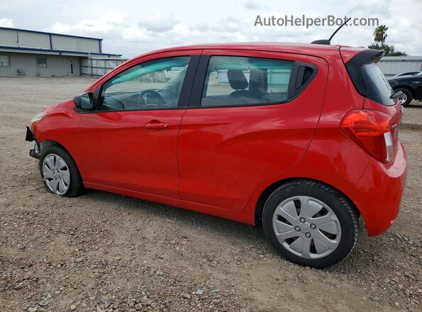 KL8CA6SA5JC479897 2018 CHEVROLET SPARK Red Trasero izquierdo